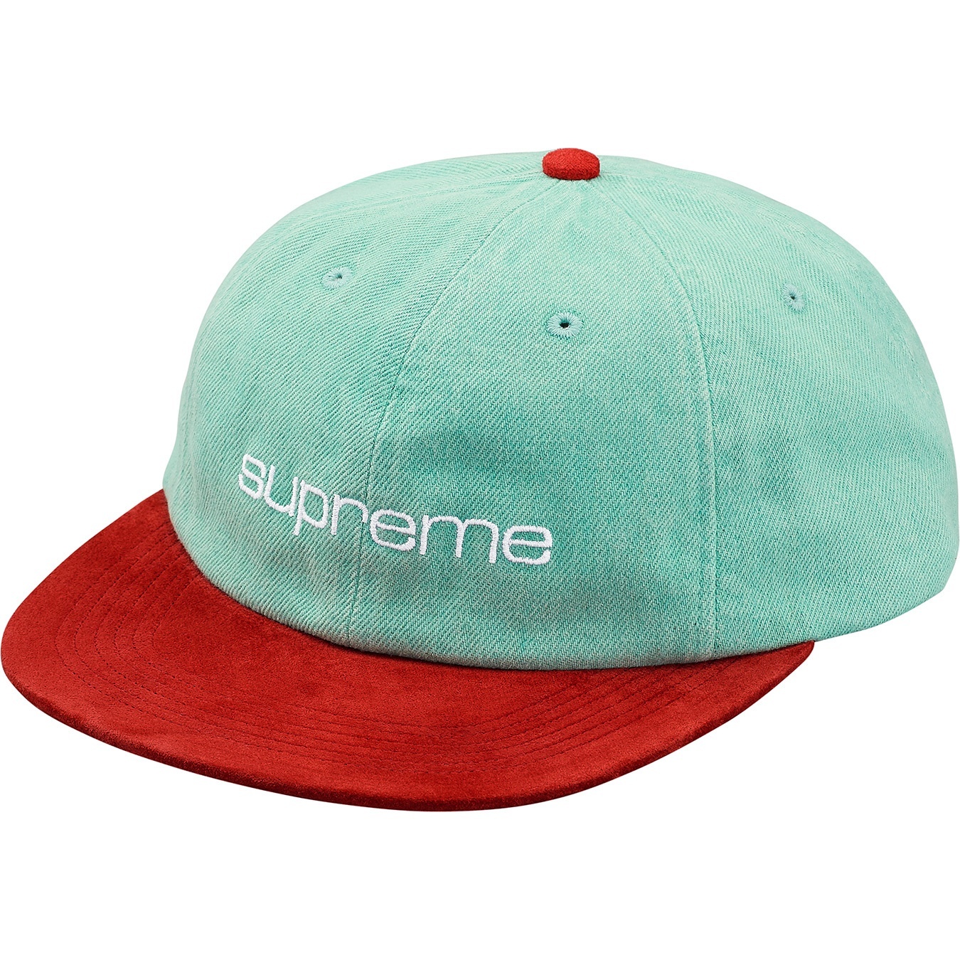 Denim Suede Compact Logo 6-Panel view 9